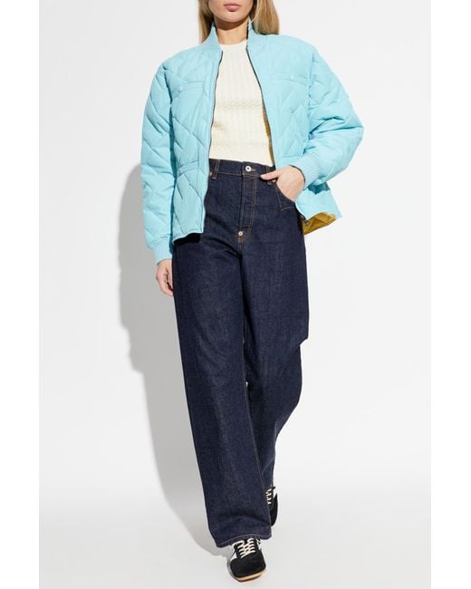 KENZO Blue Sweater With Patch