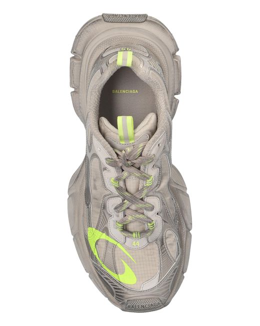Balenciaga Gray '3Xl' Sports Shoes for men