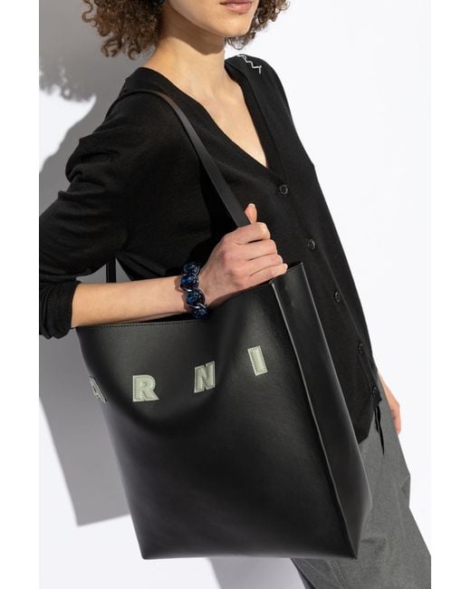 Marni Black Shoulder Bag