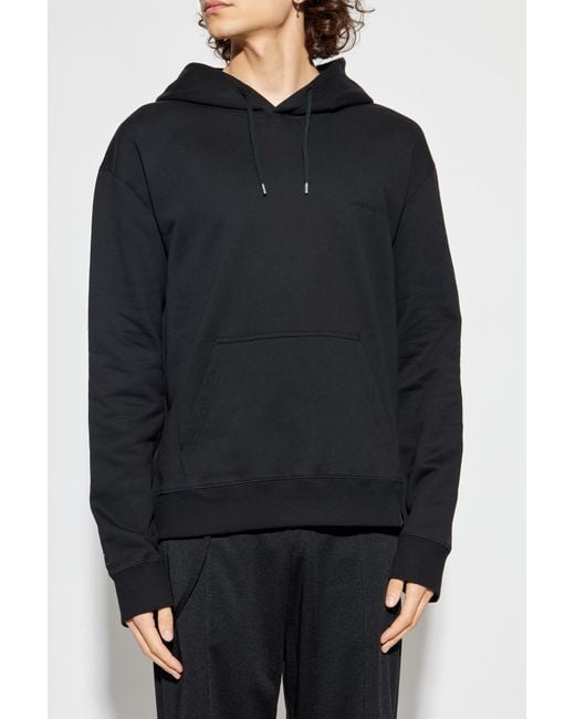 Courreges Black Sweatshirt With Logo for men