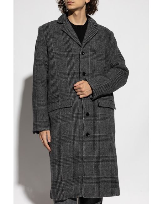 Samsøe & Samsøe Black Coat 'Sajilla' for men
