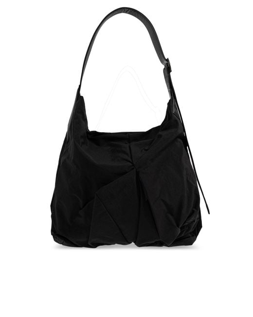 Discord Yohji Yamamoto Black Bag With Ruching for men