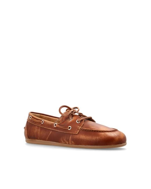 POSA Brown Leather 'Loafers'