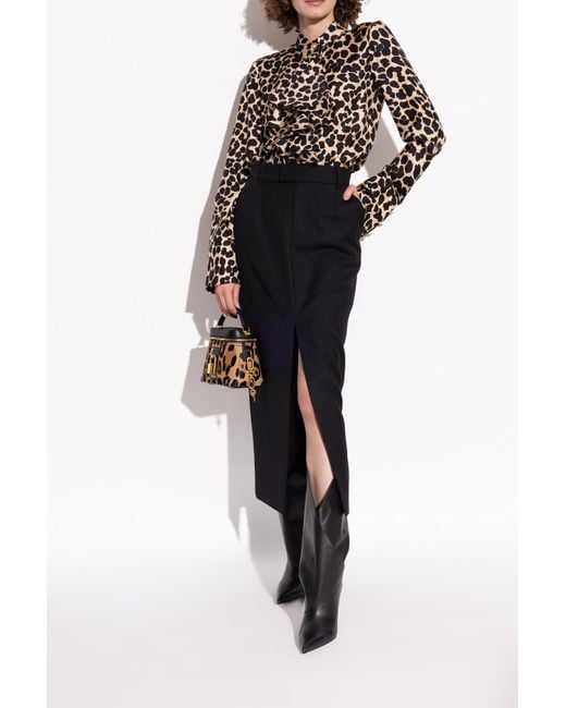 Balmain Black Twist Heeled Boots
