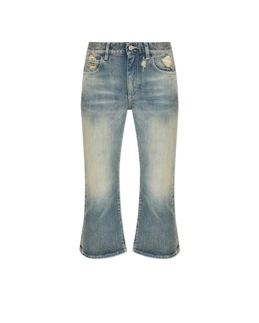 Balenciaga Blue Jeans With A Vintage Effect