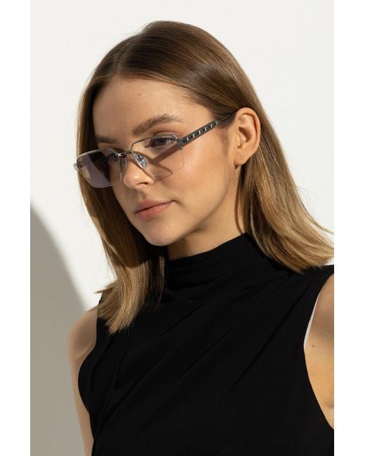 Balmain Metallic Prescription Glasses Sergeant Ii