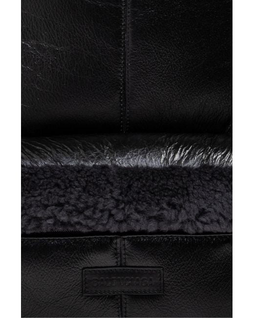 Balenciaga Black 'Explorer' Backpack for men