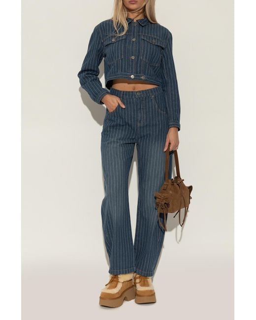 Ugg Blue "w Esmee Lace Up" Shoes,