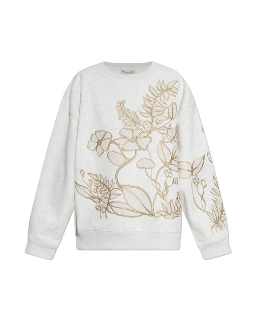 Munthe White Braeden Sweatshirt