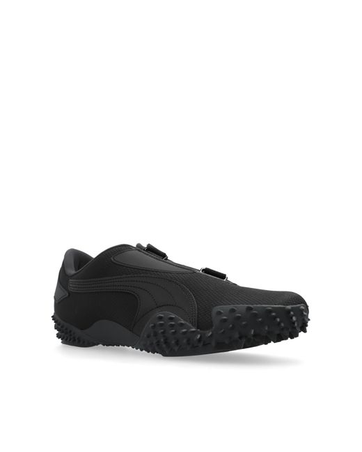 PUMA Laceless Black Low-Top Sneakers