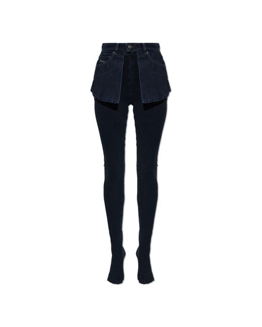 DIESEL Blue 'D-Spika-Fsj2' Trousers