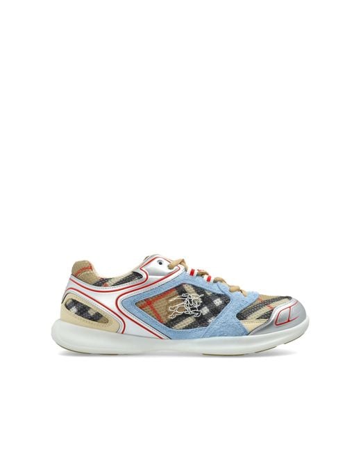 Burberry Blue Sports Shoes