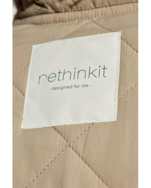 Rethinkit Studios Natural Quilted Jacket 'lyon',