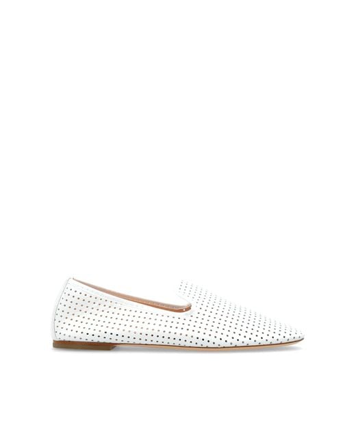 Agl Attilio Giusti Leombruni White 'Lucy' Loafers