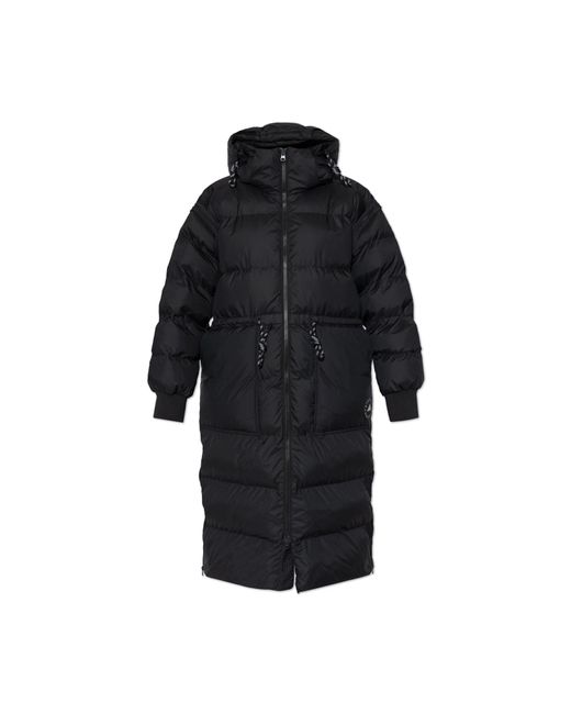 Adidas By Stella McCartney Black Quilted Coat