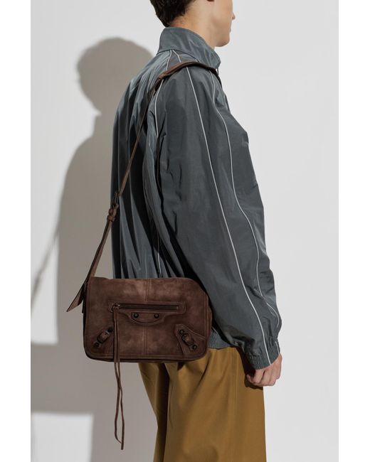 Balenciaga White Bag 'Le City Flap Small' for men