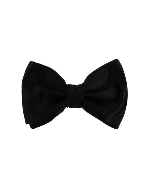 Giorgio Armani Black Silk Bow Tie, for men