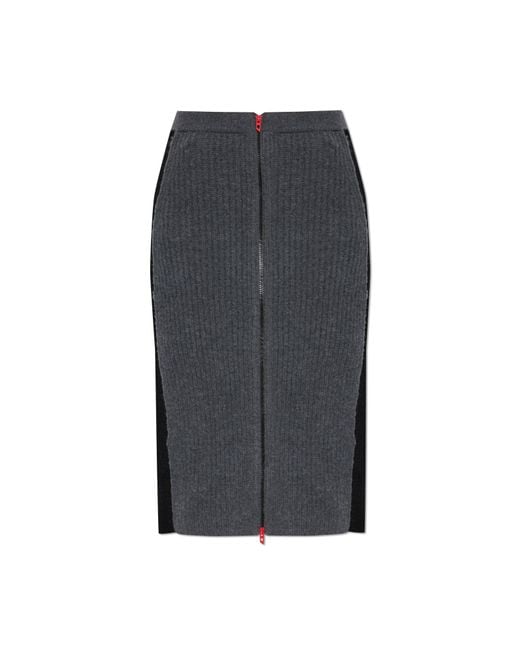 DIESEL Gray Skirt 'M-Lousi'