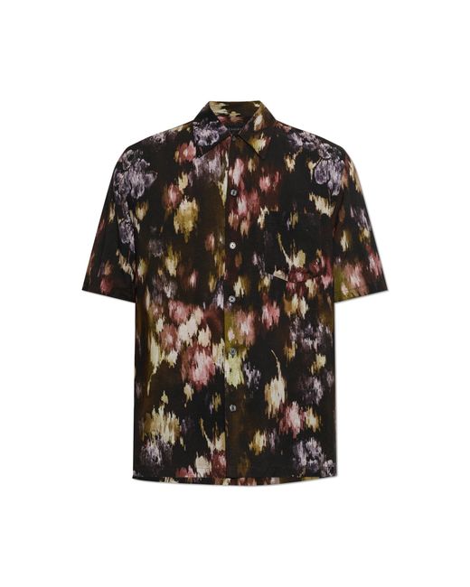 AllSaints Black 'Wildflower' Shirt for men