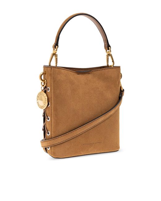 Stella McCartney Brown 'Bucket' Shoulder Bag