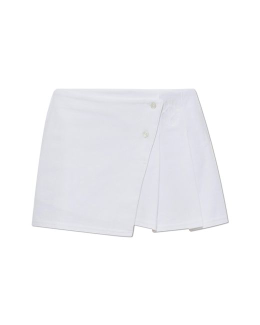 Alexander Wang White Skort