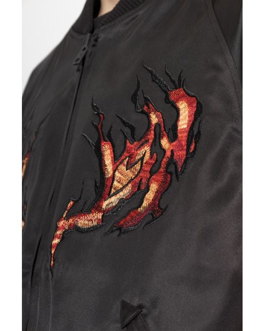 Y-3 Black 'Bomber' Jacket for men