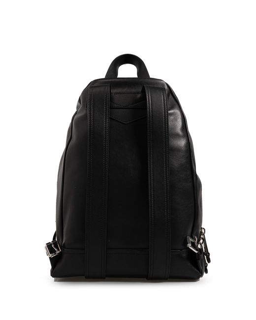 Moschino leather backpack cheap