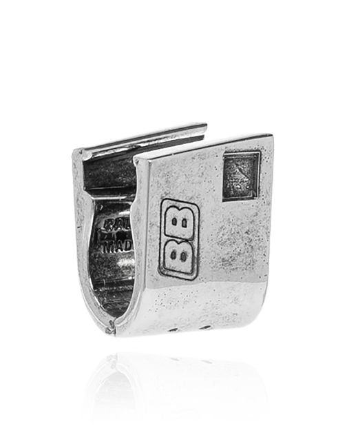 Balenciaga Natural Brass Earrings