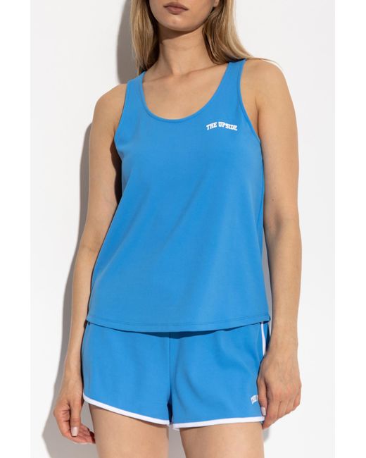 The Upside Blue Top "Issy"