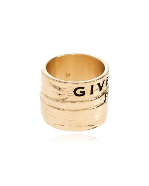 Givenchy Natural Ring With Engraved Logo