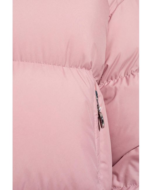 Moncler Pink Mino Short Down Jacket