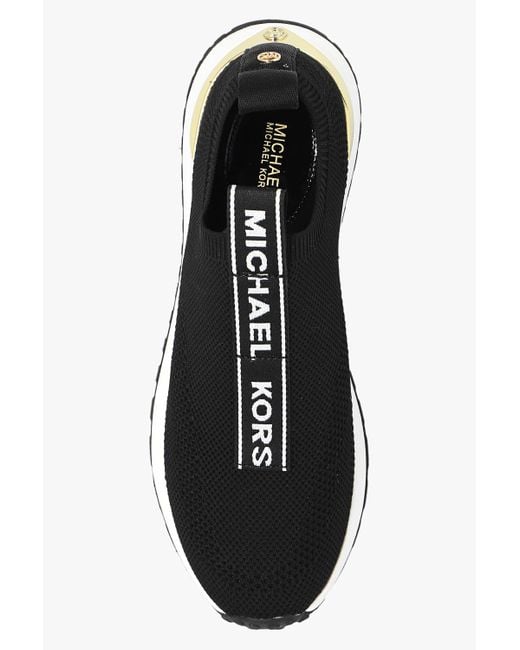 MICHAEL Michael Kors Black 'bodie' Sneakers,