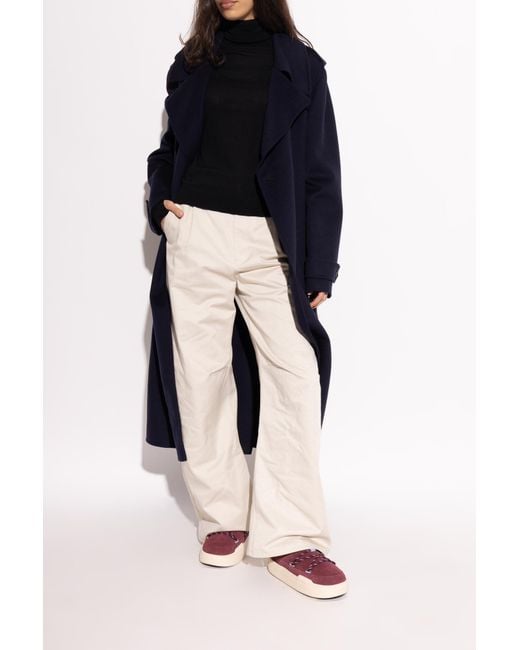 Moon Boot Red Snow Boots "Park Icon Suede"