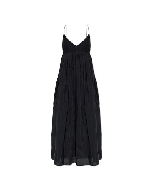 Matteau Black Off-Shoulder Dress