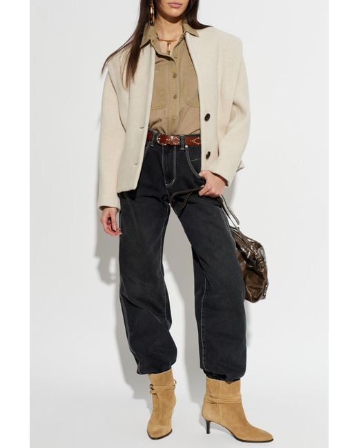 Isabel Marant Natural "Dyogo" Jacket
