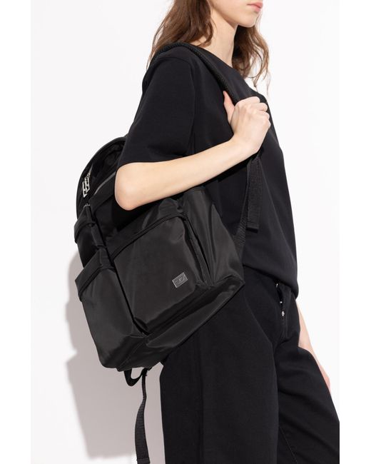 DIESEL Black 'Multi-Pkts' Backpack
