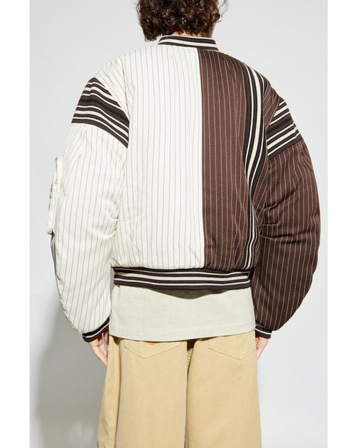 PDF Natural Insulated "Bomber" Jacket for men