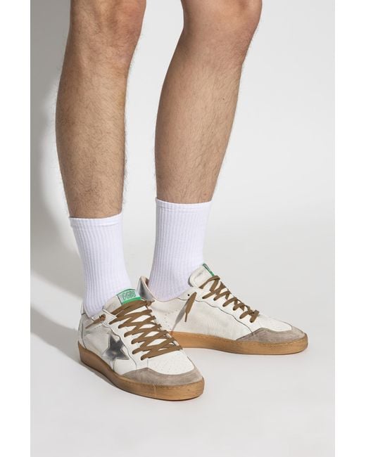 Golden Goose Deluxe Brand White 'Ball Star' Sports Shoes for men