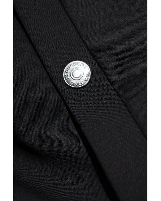 DSquared² Black Wool Jacket for men