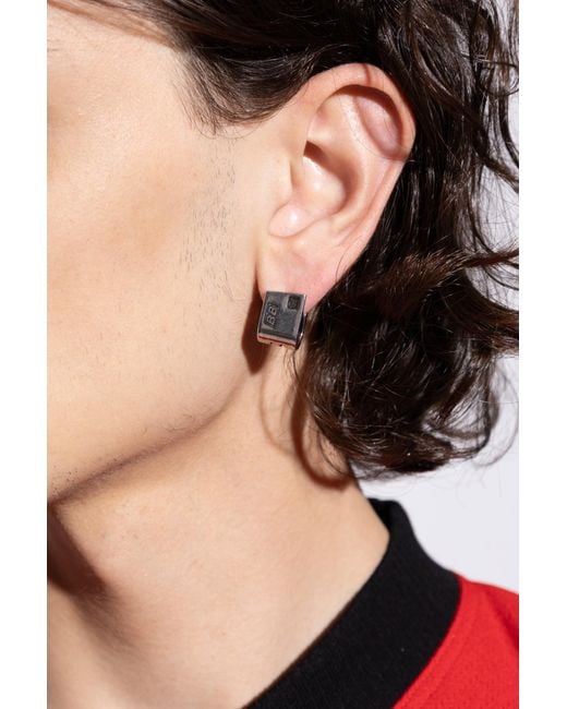 Balenciaga Natural Brass Earrings