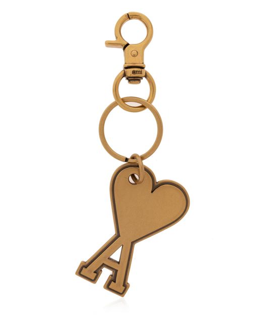 AMI Metallic Keyring With Charm