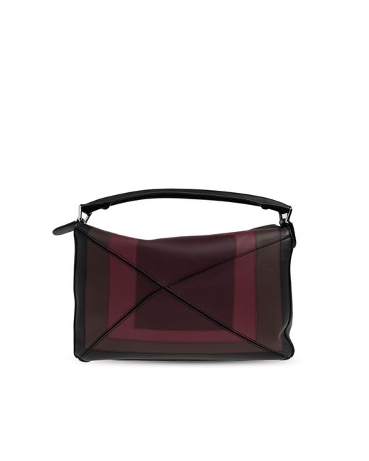 Loewe Black Handbag `puzzle Large`, for men