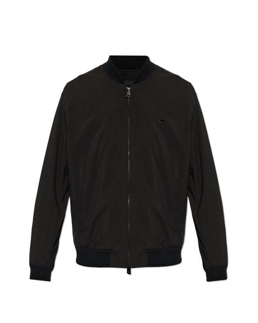 Paul & Shark Black Jacket With Logo for men