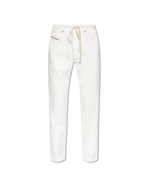 DIESEL White Trouser
