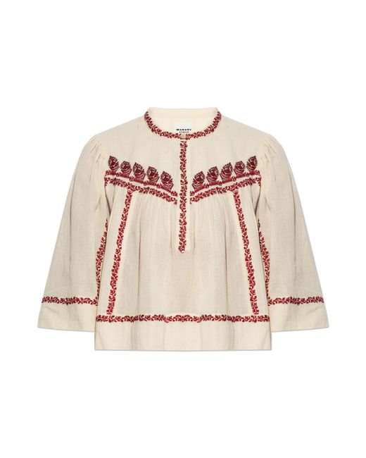 Isabel Marant Natural Top 'Juline'