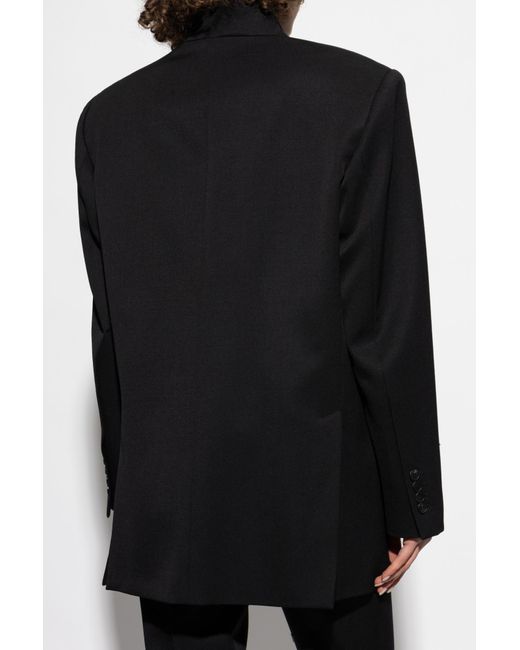 The Attico Black Wool Blazer