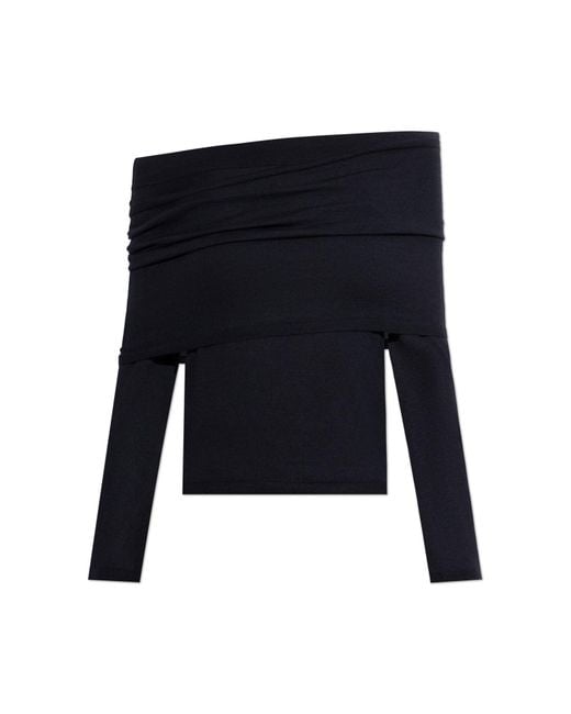 Max Mara Blue Sweater "Faretra"