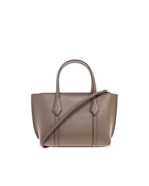 Tory Burch Gray Handbag 'Perry Mini'