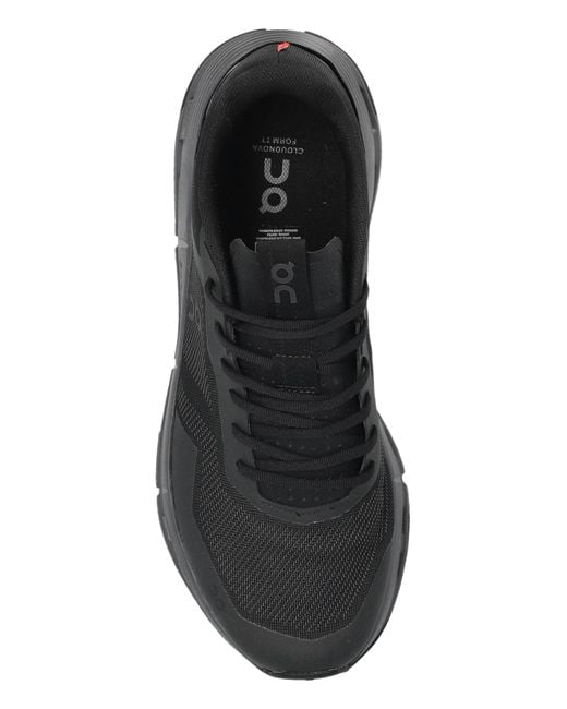 On Shoes Black Sports Shoes "Cloudnova Form 2Tt" for men
