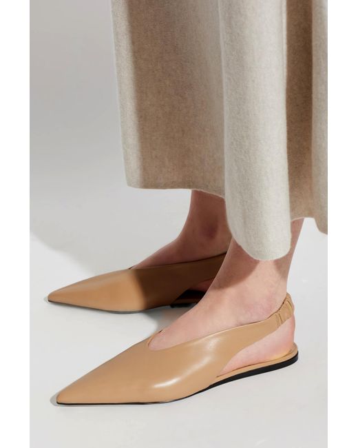 AMI Natural Leather Shoes